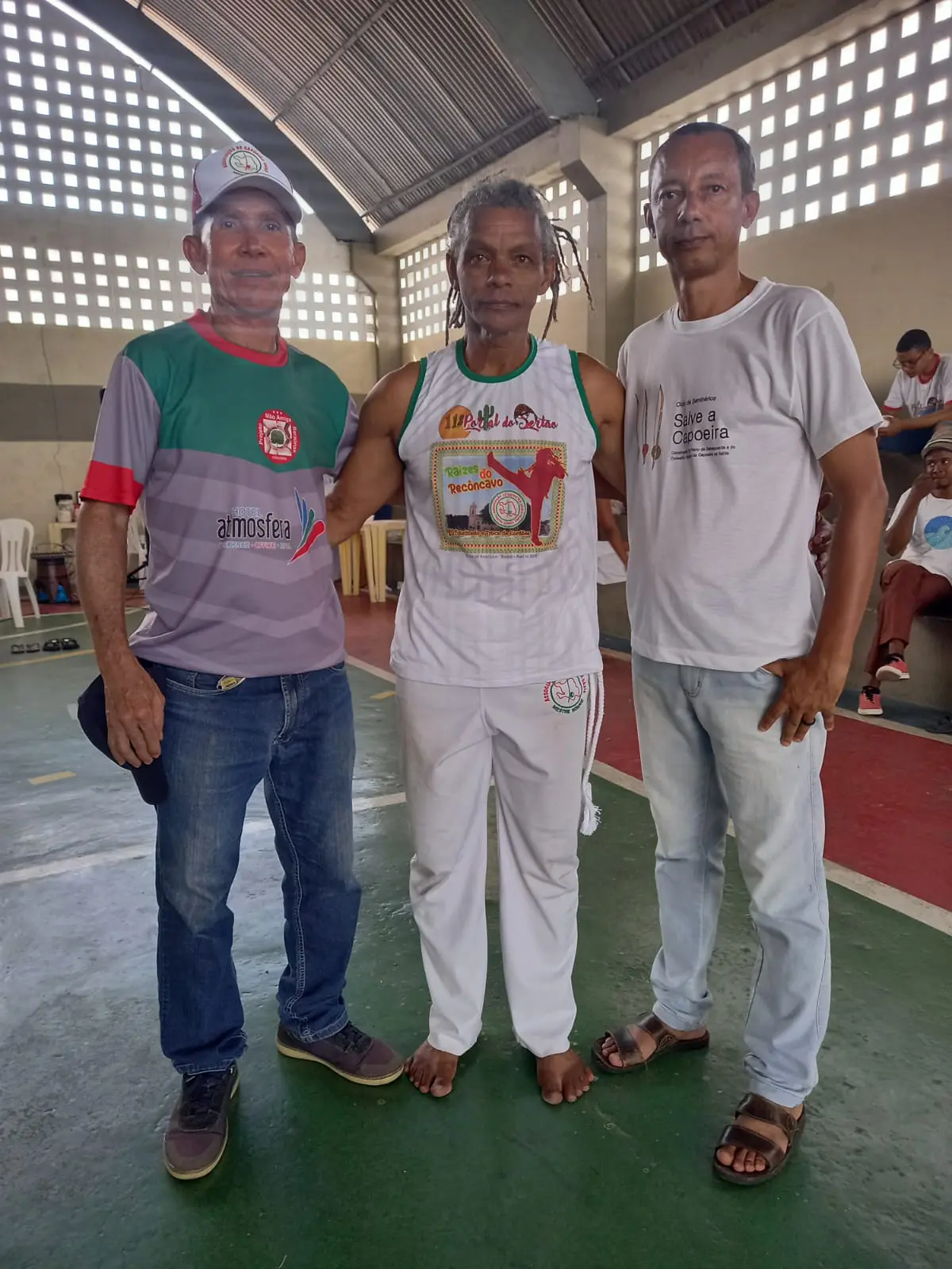 Projeto Mão Amiga do Bairro Baraúnas Participou de Evento de Capoeira